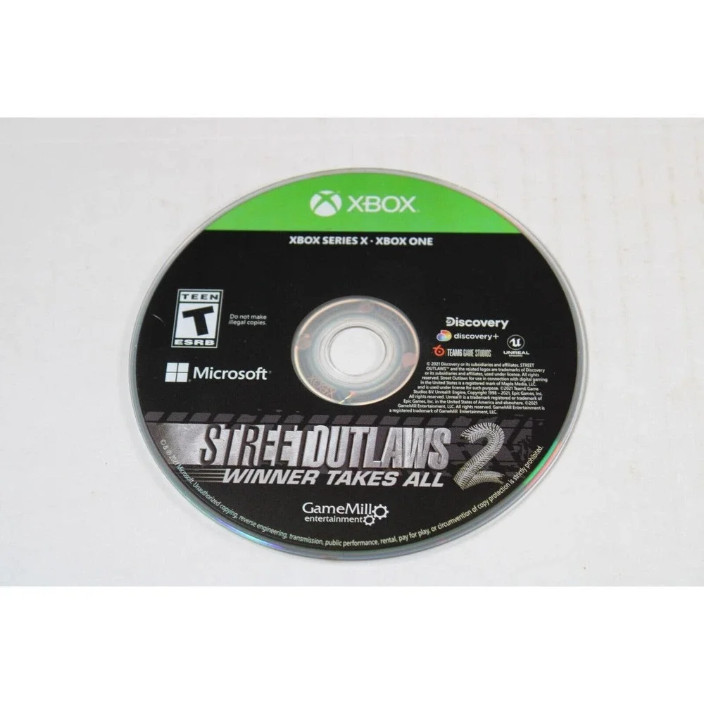 Street Outlaws 2: Winner Takes All (Microsoft Xbox One-Series X) Disk Only